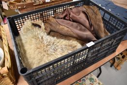 A vintage 20th century fur coat