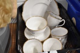 An English bone china part tea service`