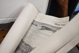 A selection of prints including Elizabethan interest and religious themes