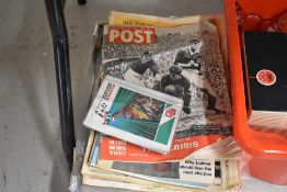 A selection of ephemera and magazines including Picture Post
