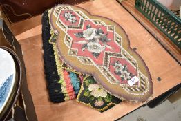 A selection of textiles and embroidery