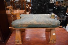 A traditional camel stool