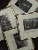 (19th century), eight engravings, religious studies, inc They Said One to Another It is Manna, 14