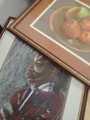 D L Nowell, (20th century), pastel, still life, signed and dated 1997, 27 x 37cm, mounted framed and
