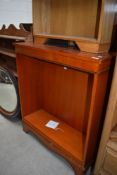 A late 20th Century low bookshelf