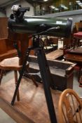 A Celestron Exlploroscope telescope
