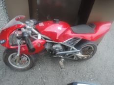 A Mini Moto kids motorbike