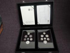 A Royal Mint United Kingdom 2008 Emblems of Great Britain Silver Proof Collection containing 2