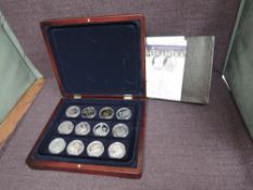 A London Mint Her Majesty Queen Elizabeth II 80th Birthday Silver Proof 24 Crown Sized Coin