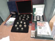 A London Mint Changing Face of Britains Coinage, gold edition, pre decimals of Elizabeth II and