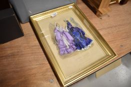 A Victorian textile picture