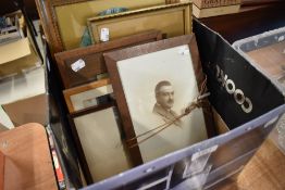 A selection of pictures and frames