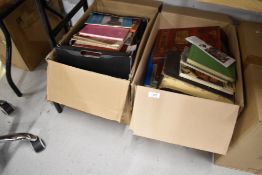 A selection of text and reference books