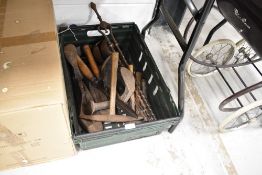 A selection of tools and hardware
