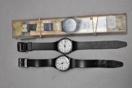 Three watches including Swatch