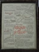L S Rockey, (contemporary), after, a print, Morecambe and Heysham, history script, dated (19)90,