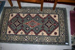 A Chinese style fireside rug