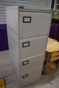 A modern four drawer triumph filing cabinet