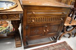 A Priory style side cabinet