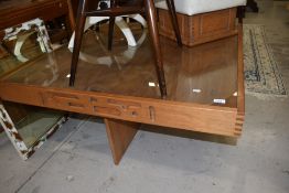 An Oriental style square coffee table