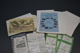 Wainwright. A selection of Wainwright Calendars in original envelopes, dates 1983-1988, two