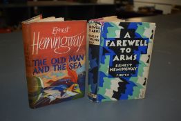 Literature. Hemingway, Ernest. Two works: A Farewell to Arms. London: Jonathan Cape, 1929. First