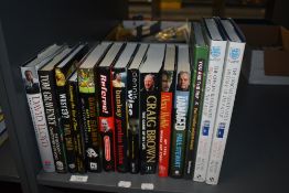 Sport Biographies. Signed Copies. Football and Cricket interest. With; two copies of the Illustrated