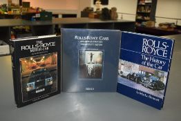 Motoring. Rolls Royce. Three titles. VG copies. (3)