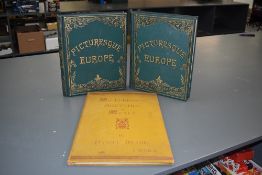 Illustrated. Picturesque Europe. London: Cassell, Petter & Galpin. Volumes 2 & 3. With; Brade,