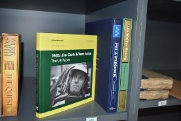 Motor Racing. Three Coterie Press editions. Ian Walker Racing/Pit & Paddock/1965: Jim Clark & Team