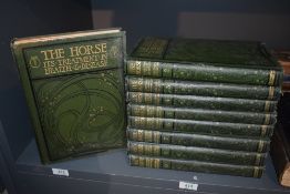 Equestrian. Wortley Axe, Prof. J. - The Horse: Its Treatment in Health and Disease. London: Gresham,