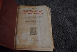 Atlas. Bartholomew, J. G. - The Times Survey Atlas of the World. London: 1920. With 112 maps. A re-