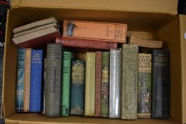 Children's and related. A carton. Includes; W. E. Johns; Daniel Defoe; etc. (20)