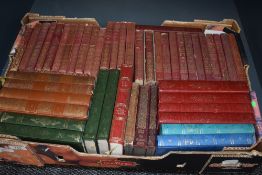 Literature. Small format famous novels. A carton.