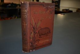 Livestock. Long, James - The Book of the Pig. London: L. Upcott Gill, 1886. With 14 plates of pigs