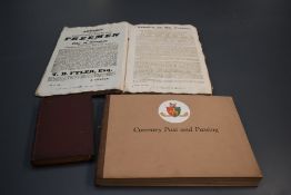 Antiquarian. Coventry interest. A bound collection of political pamphlets, flyers and similar