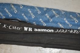 Two Daiwa graphite 'osprey salmon spin' two piece rods 7-30g (9ft)