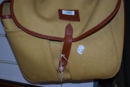 A House of Hardy canvas and Leather fishing bag in very clean condition