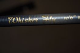 A Daiwa 'Whisker Fly' 2pc 10ft 6in fly rod in soft sleeve