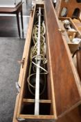 A 4 foot Corer in wooden case