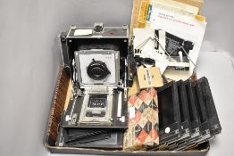 A MPP 5x4 Micro Technical large format camera with Schneider- Kreuznach Xenar 150mm f5,6 (back glass