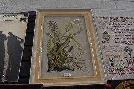 A 20th century collage picture of foliage and plants