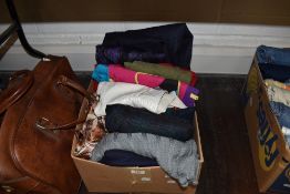 A selection of ladies skirts and textiles