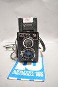 A Lubitel 166 Universal reflex camera