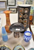 A selection of mid century and later studio pottery