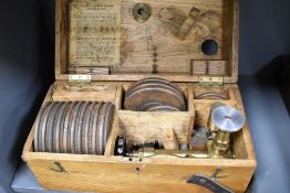A Murray (scientific Instrument) Ltd, Liverpool water pressure gauge testing kit in original