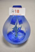 A modern limited edition Caithness art glass paper weight no 302/500