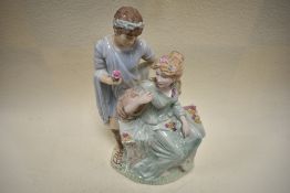 A Wedgwood limited edition figure group, The Classical Collection Peace & Friendship 1153/3000