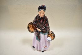 A Royal Doulton figure,The orange lady,HN1759,unboxed.