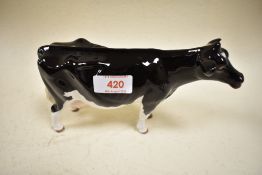 A John Beswick study, Holstein Cow, boxed JBF85